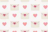 Illustration white love envelope envelopes pattern pink vector