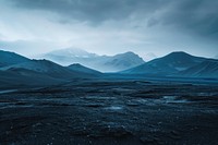 Landscape mountains ground nature.