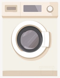 Washing machiine appliance device letterbox vector