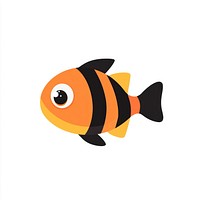 Clownfish illustration animal orange.