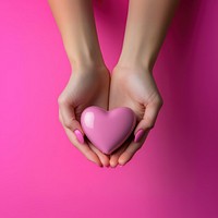 Valentine's background symbol hands.