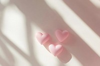 Blurred hearts background symbol pink soft.