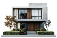 Modern house architecture building concrete.