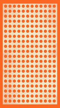 Beige polga dots pattern orange design contemporary.