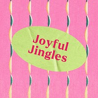 Christmas playlist, holiday greeting card