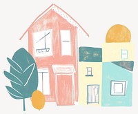 Home painting drawing sketch  vector