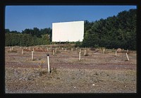 Shrewsbury Drive-In, Shrewsbury, Massachusetts (1984) photography in high resolution by John Margolies. Original from the Library of Congress. 