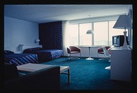 Nevele Room 1613, Ellenville, New York (1977) photography in high resolution by John Margolies. Original from the Library of Congress. 