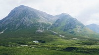 Mountain desktop wallpaper background, Near Glencoe village in Scotland, United Kingdom