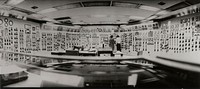 This is the control room for the 1,050,000 kilowatt Unit 1, one of two generating units at the Donald C. Cook Nuclear Plant, Bridgman Mich. Original public domain image from Flickr