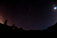 Night Sky - Ranchio Sierra Vista. View of the night sky at Rancho Sierra Vista/Satwiwa. Original public domain image from Flickr