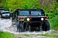 Reserve Soldiers conduct off-road driver training