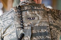 U.S. Air Force Staff Sgt. Kenvyn Lewis assigned to the 169th Security Forces Squadron at McEntire Joint National Guard Base, South Carolina Air National Guard, Nov. 2, 2014.