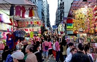 Night market Mongkok.