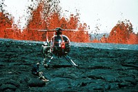 1984 Mauna Loa Volcanic Eruption. Original public domain image from Flickr