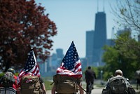Ruck march to honor military men and women who suffer from Post-Traumatic Stress Disorder or have committed suicide. Original public domain image from <a href="https://www.flickr.com/photos/416thengineers/18005251375/" target="_blank">Flickr</a>