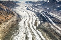 Logan Glacier. Original public domain image from Flickr