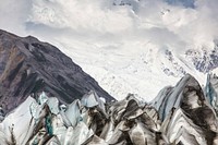 Seracs on the Kennicott Glacier. Original public domain image from Flickr