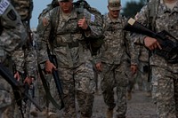 The treacherous twelve: Sapper ruck march