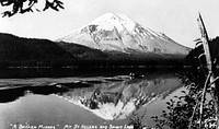 A Broken Mirror, Mt St Helens and Spirit Lake, WAGifford Pinchot National Forest Historic Photo. Original public domain image from Flickr