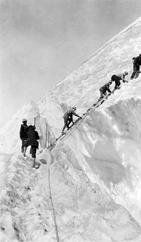 Mt. Hood Climbing Party 2. Original public domain image from Flickr