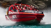 The world-famous Queenstown jet boat ride, Shotover Jet is the ultimate in water sports excitement, and has been thrilled millions of people since hitting the crystal clear waters of New Zealand in 1965. So hold on tight and take a spin in the iconic Big Red. Marvel as the jaw-dropping scenery passes you by while you power your way through the narrow Shotover River Canyon. Original public domain image from Flickr