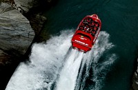 Shotover jet ride in the canyon. New Zealand. Original public domain image from Flickr