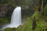 Sahalie Falls, Willamette National Forest. Original public domain image from Flickr