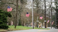 Residential street in Wakefield, VA, on Dec. 20, 2015.