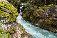 Avalanche Creek Gorge. Original public domain image from <a href="https://www.flickr.com/photos/glaciernps/26715498635/" target="_blank">Flickr</a>