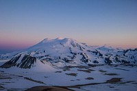 Evening at Mount Mageik. Original public domain image from Flickr