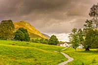 Allan Bank Path. Original public domain image from Flickr