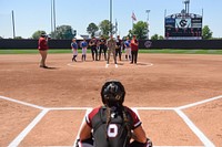 University of South Carolina softball Military Appreciation Day