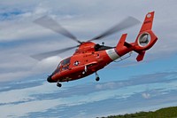 Coast guard helicopter. Original public domain image from Flickr