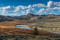 Gros Ventre Valley. Original public domain image from Flickr