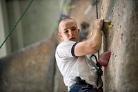 Rock climbing, plebe summer 2017. Original public domain image from Flickr