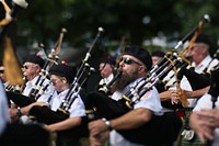 Irish traditional memorial service ceremony. Original public domain image from Flickr