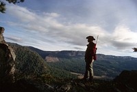 Hunting on National Forest lands. Original public domain image from Flickr