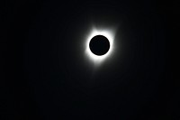The Total Solar Eclipse on the Sawtooth National Forest. August 21, 2017. Original public domain image from <a href="https://www.flickr.com/photos/usforestservice/36340905420/" target="_blank">Flickr</a>
