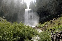 Tamanawas Falls, Mt Hood National Forest. Original public domain image from Flickr