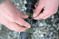 A paratrooper assigned to the 1st Squadron, 40th Cavalry Regiment (Airborne), 4th Infantry Brigade Combat Team (Airborne), 25th Infantry Division, U.S. Army Alaska, adjusts the scope on a M2010 Enhanced Sniper Rifle on Statler range at Joint Base Elmendorf-Richardson, Alaska, April 6, 2018, during marksmanship training. A sniper's main responsibility is to deliver discriminatory, highly accurate rifle fire against enemy targets that cannot be engaged successfully by the regular rifleman due to range, size, location, fleeting nature, or visibility. (U.S. Air Force photo/Justin Connaher). Original public domain image from Flickr