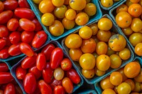 Corona Farmers Market in Queens, New York is one of the most dynamic and diverse farmers markets in the city and is steps off the subway and mass transit system for the city.USDA Photo by Preston Keres. Original public domain image from Flickr