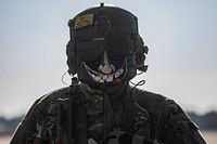 U.S. Army Sgt. Ralph Foy prepares a UH-60L Black Hawk MEDEVAC helicopter for a training mission with New Jersey Task Force One on Joint Base McGuire-Dix-Lakehurst, N.J. Foy is assigned to the New Jersey National Guard's Detachment 2, Charlie Company, 1-171st General Support Aviation Battalion.