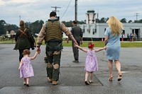 Swamp Fox F-16 fighter pilots return from Southwest Asia deployment