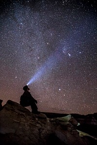 stargazing 1 Hoodoo Ridge Night Sky with Stars Jacob HolgersonCredit NPS/Jacob Holgerson. Original public domain image from Flickr