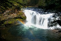 Lower Falls - Lewis River. Original public domain image from Flickr