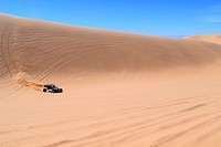 OHV car at the Imperial Sand Dunes. Original public domain image from Flickr