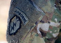The 4th Infantry Brigade Combat Team (Airborne), 25th Infantry Division, U.S. Army Alaska, conducts airborne training at Malemute Drop Zone on Joint Base Elmendorf-Richardson, Alaska, May 13, 2020. The 4-25th ABCT continues to support mission readiness by training to retain current qualifications throughout the division. The focus on readiness demonstrates the installation’s resiliency and posture for the future throughout the COVID-19 pandemic. (U.S. Air Force photo by Airman 1st Class Emily Farnsworth). Original public domain image from Flickr