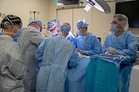 NMCSD&rsquo;s Plastic Surgery Department Performs A Skin Graft Procedure