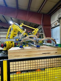 Agriculture Secretary Sonny Perdue tours the Idaho Forest Group’s mill in Athol, ID to promote stewardship in the national forests, on June 11, 2020. USDA photo. Original public domain image from Flickr